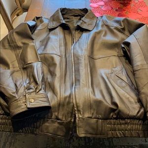 Men’s leather jacket